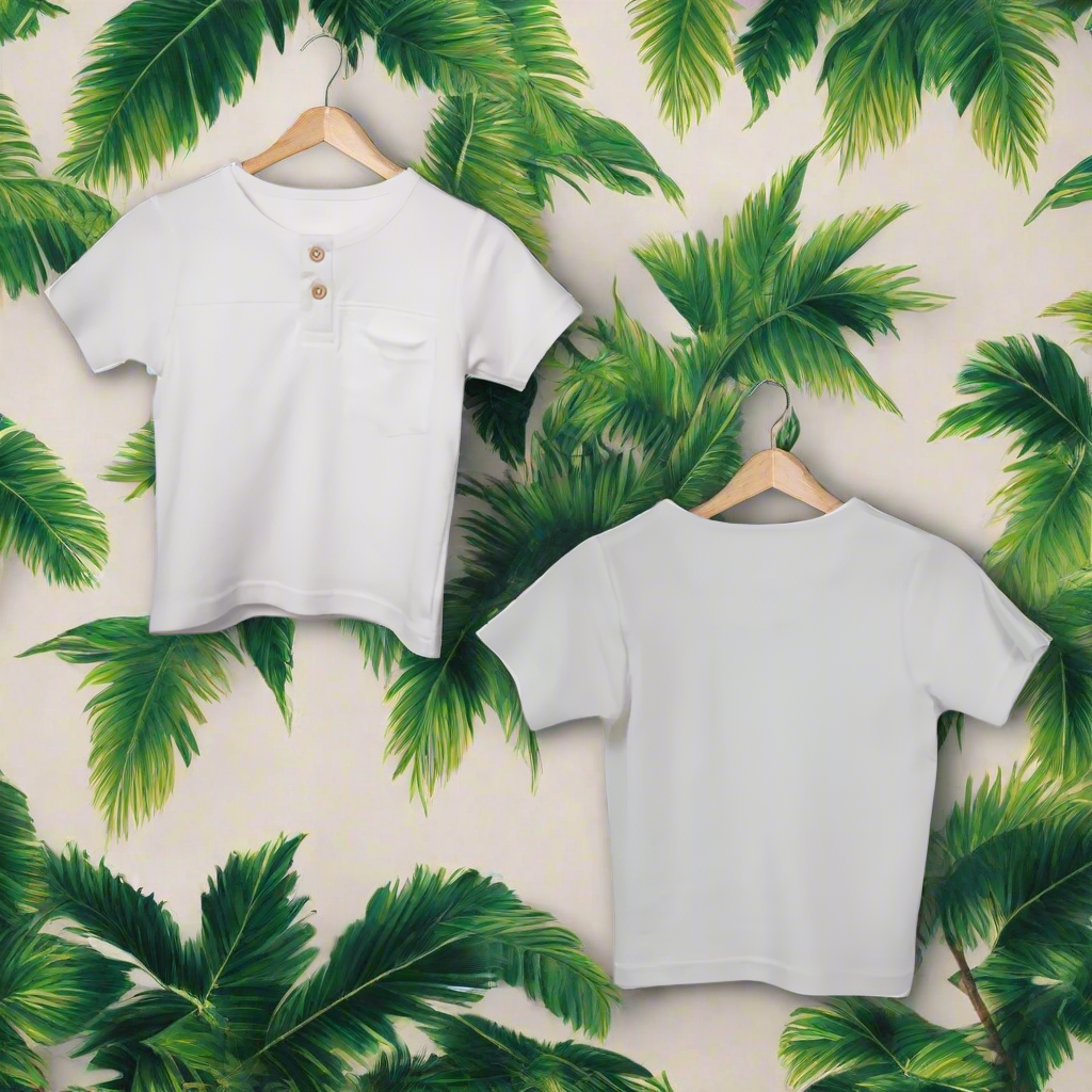 White T-Shirt with pocket